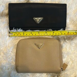 Authentic Prada Wallet Bundle! Includes 2 wallets!